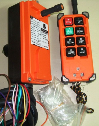 Electric hoist remote control